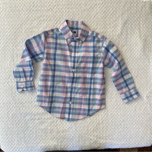 Janie and Jack Other - Janie and Jack Plaid Button Down Dress Shirt 2T